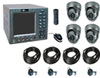 External 4 Camera CCTV System